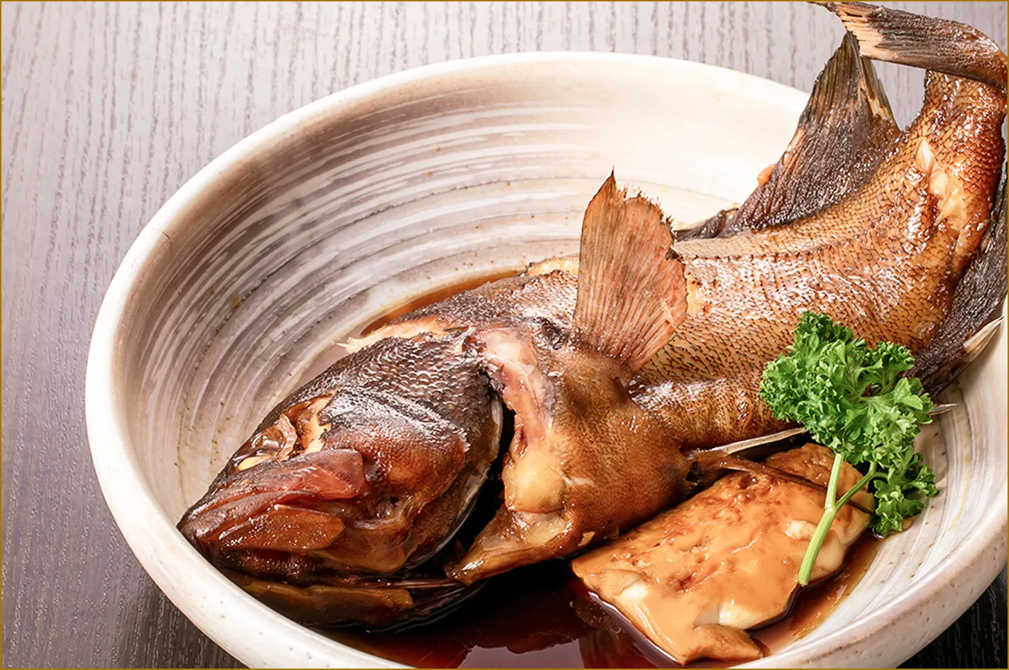 旬魚の煮付け